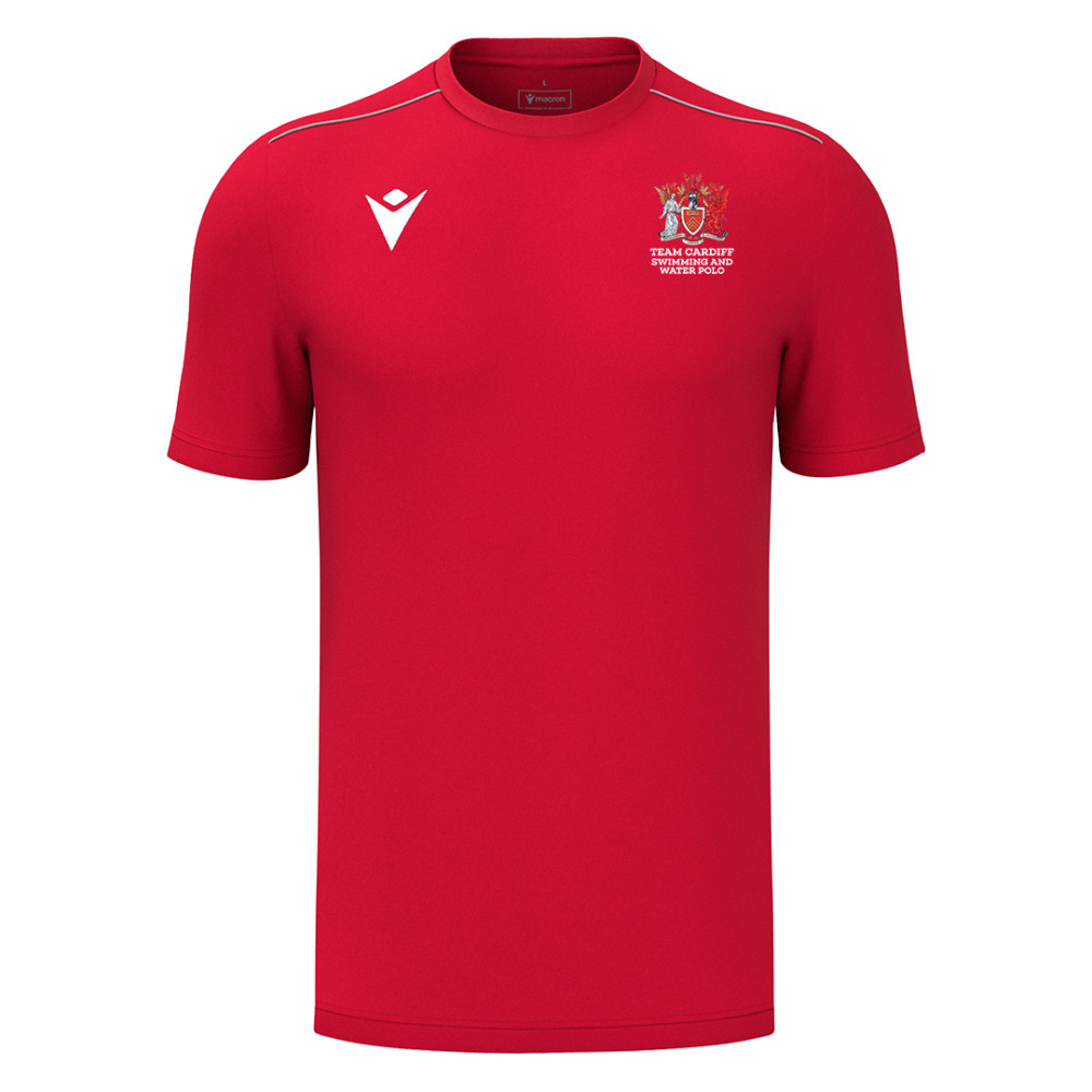 Cardiff University Swimming and Water Polo -  RIGEL shirt (Red)