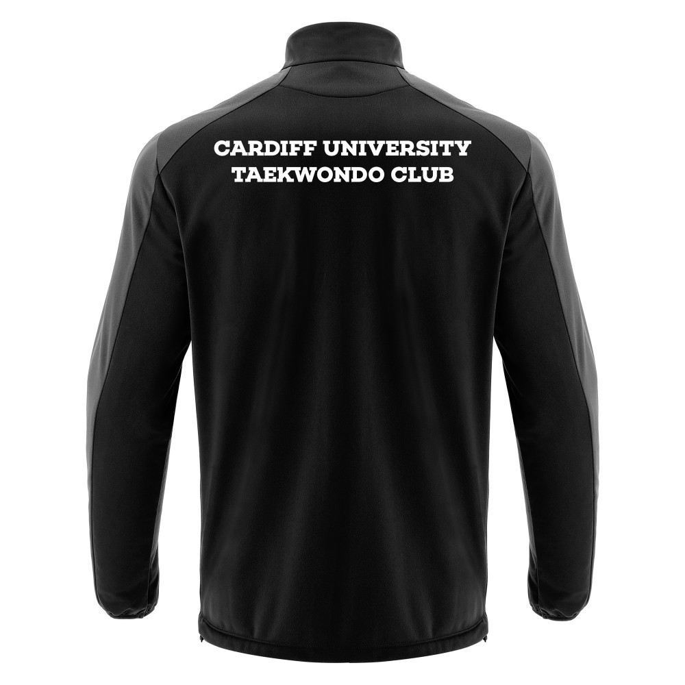 Cardiff University Taekwondo Club - ARNO 1/4 zip top (Black)