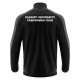 Cardiff University Taekwondo Club - ARNO 1/4 zip top (Black)