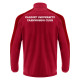 Cardiff University Taekwondo Club - ARNO 1/4 zip top (Red)