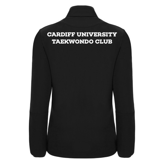 Cardiff University Taekwondo Club - MAIRA 1/4 zip top (Black)