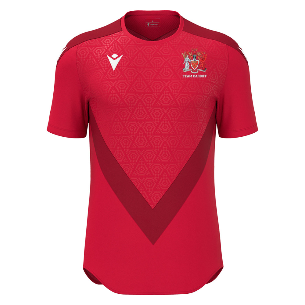 Cardiff University Tennis Club - WISP shirt (Red/White)