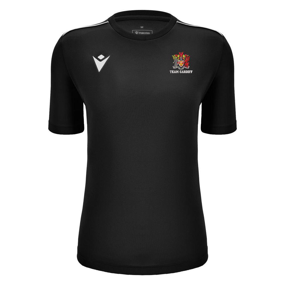 Cardiff University Tennis Club - ARIEL shirt (Black)