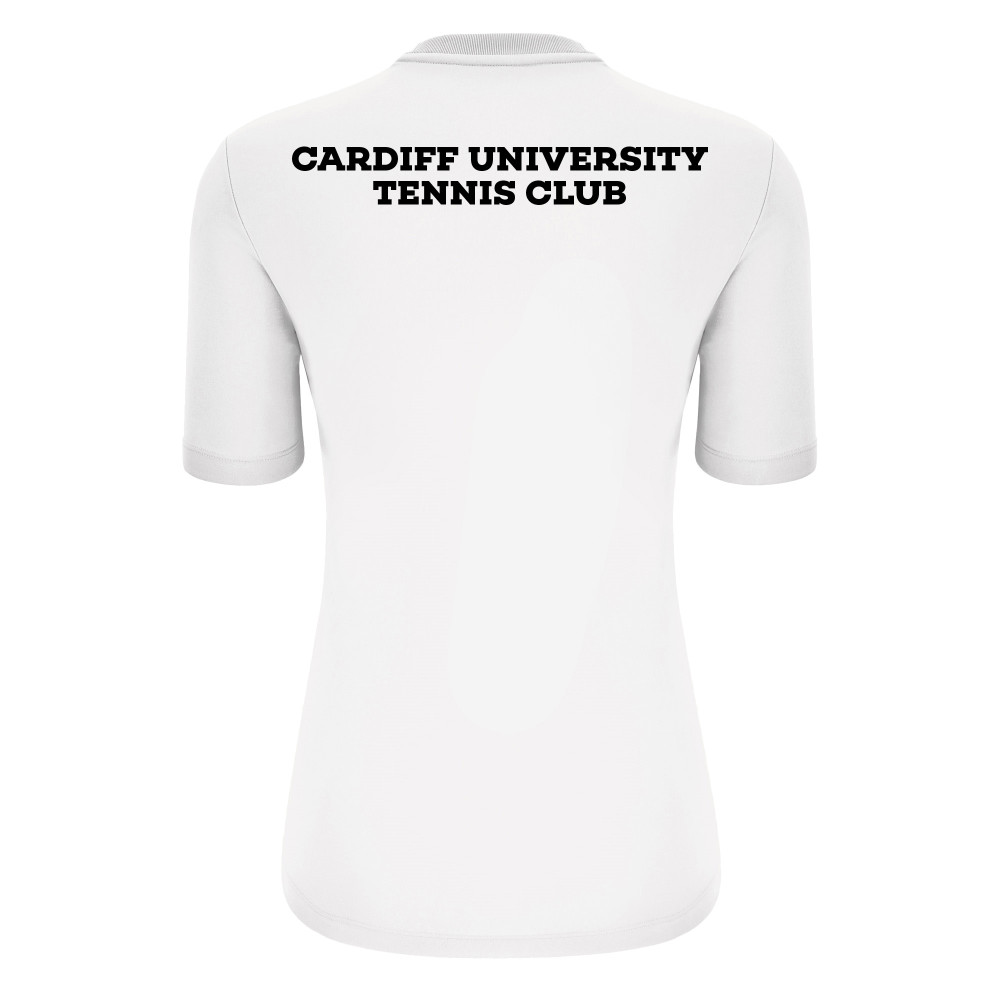 Cardiff University Tennis Club - ARIEL shirt (White) Cardiff University Tennis Club - ARIEL shirt (White)