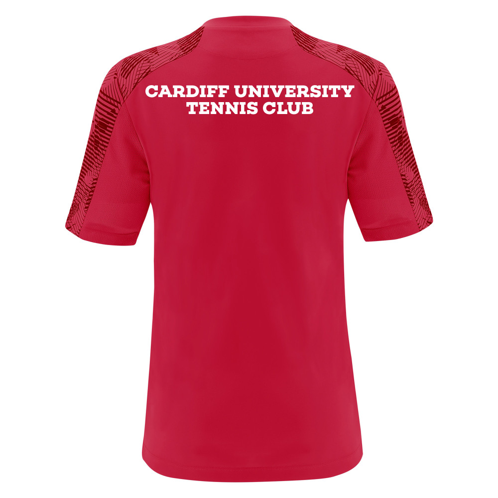 Cardiff University Tennis Club - BELLATRIX shirt (Red)