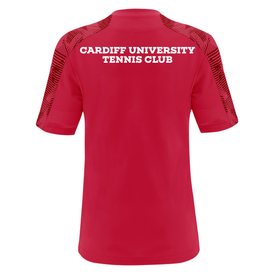 Cardiff University Tennis Club - BELLATRIX shirt (Red)