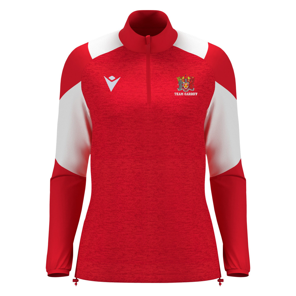 Cardiff University Tennis Club - CHANTICO 1/4 zip top (Red) Cardiff University Tennis Club - CHANTICO 1/4 zip top (Red)