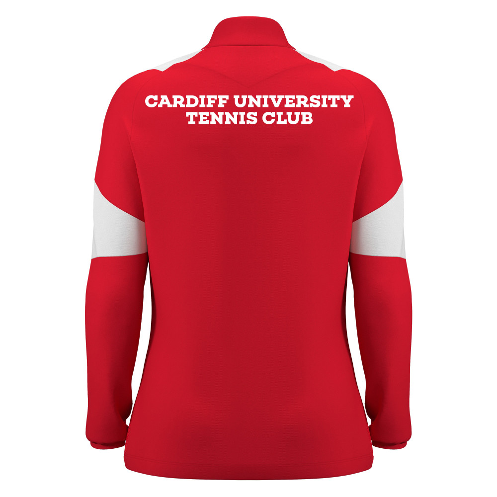 Cardiff University Tennis Club - CHANTICO 1/4 zip top (Red) Cardiff University Tennis Club - CHANTICO 1/4 zip top (Red)