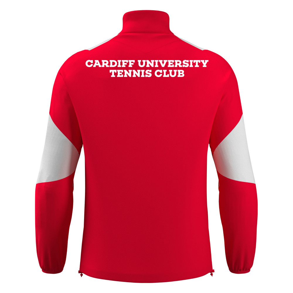 Cardiff University Tennis Club - CUZCO 1/4 zip top (Red)