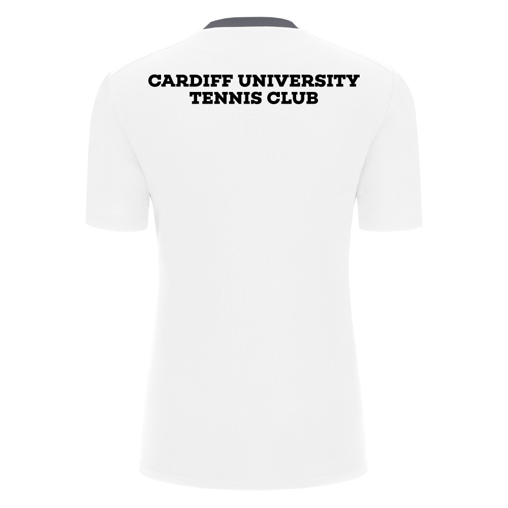 Cardiff University Tennis Club - SKAT shirt (White)