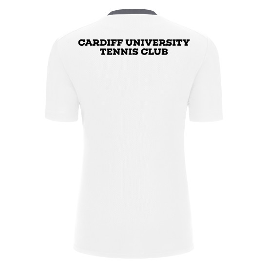 Cardiff University Tennis Club - SKAT shirt (White)