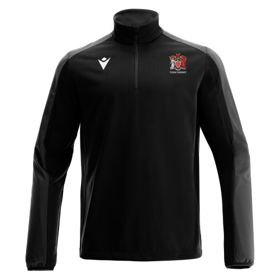 Cardiff University Tennis Club - ARNO 1/4 zip top (Black)