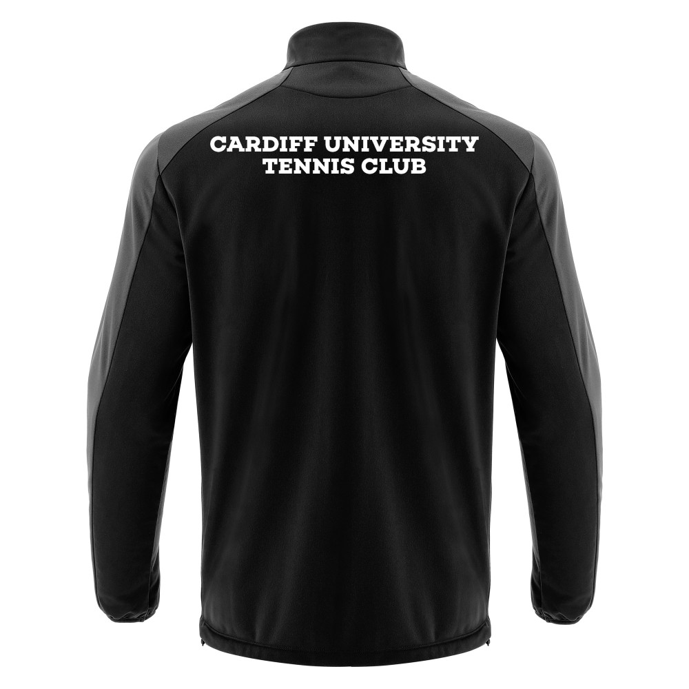 Cardiff University Tennis Club - ARNO 1/4 zip top (Black)