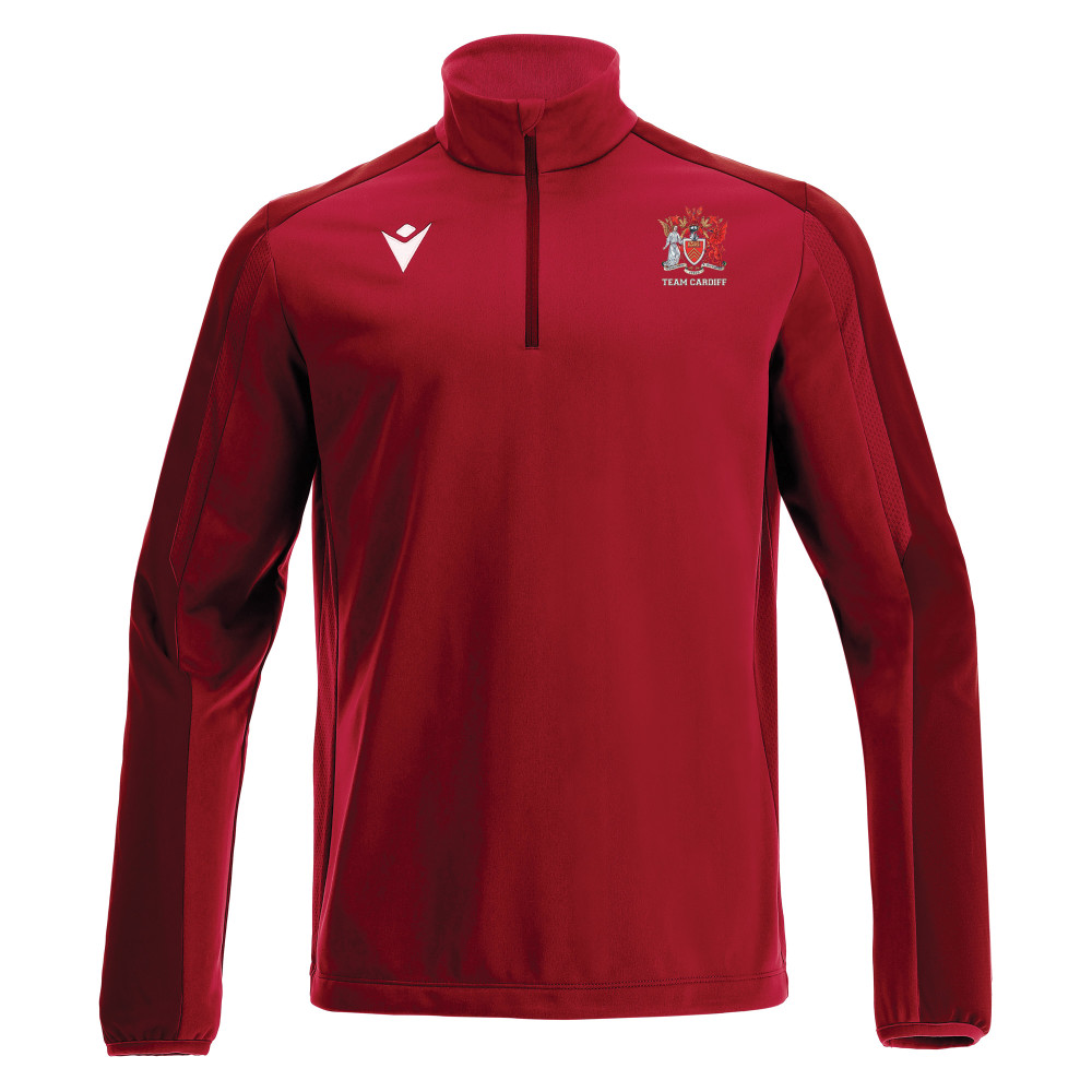 Cardiff University Tennis Club - ARNO 1/4 zip top (Red)