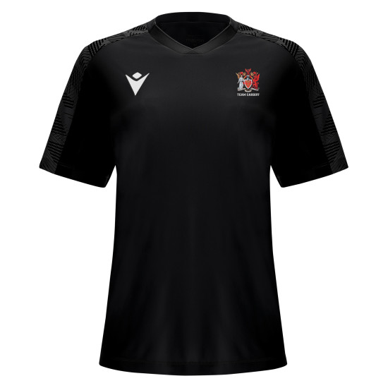 Cardiff University Tennis Club - BELLATRIX shirt (Black/Dark Grey)