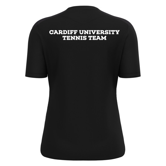 Cardiff University Tennis Team - DRAYD shirt (Black/Dark Grey)