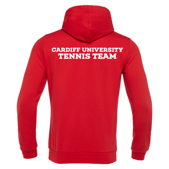 Cardiff University Tennis Team - BANJO HERO hoody (Red)