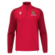 Cardiff University Ultimate Frisbee - ISEN 1/4 zip top (Red)