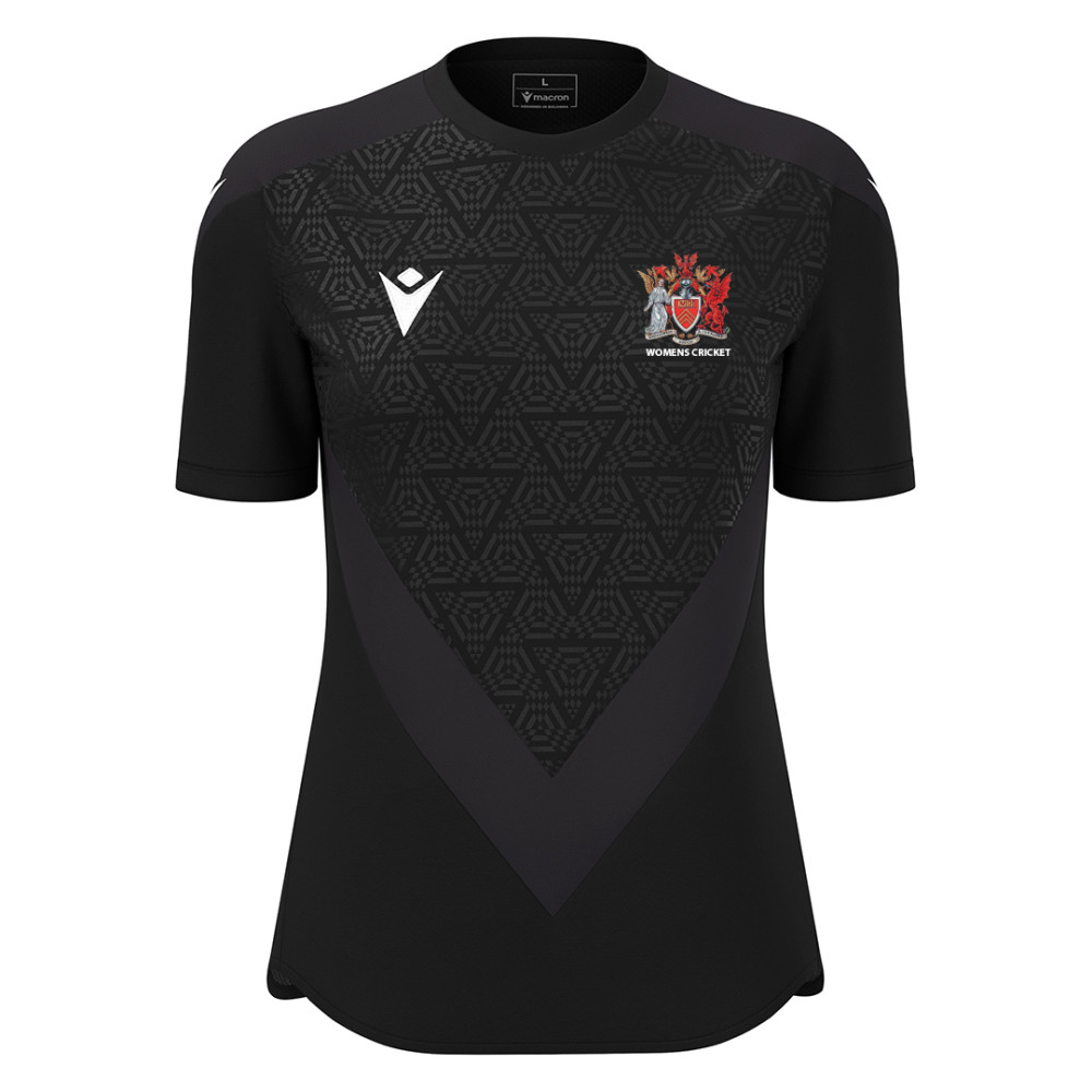 Cardiff University Ladies Cricket - DRYAD shirt (Black)