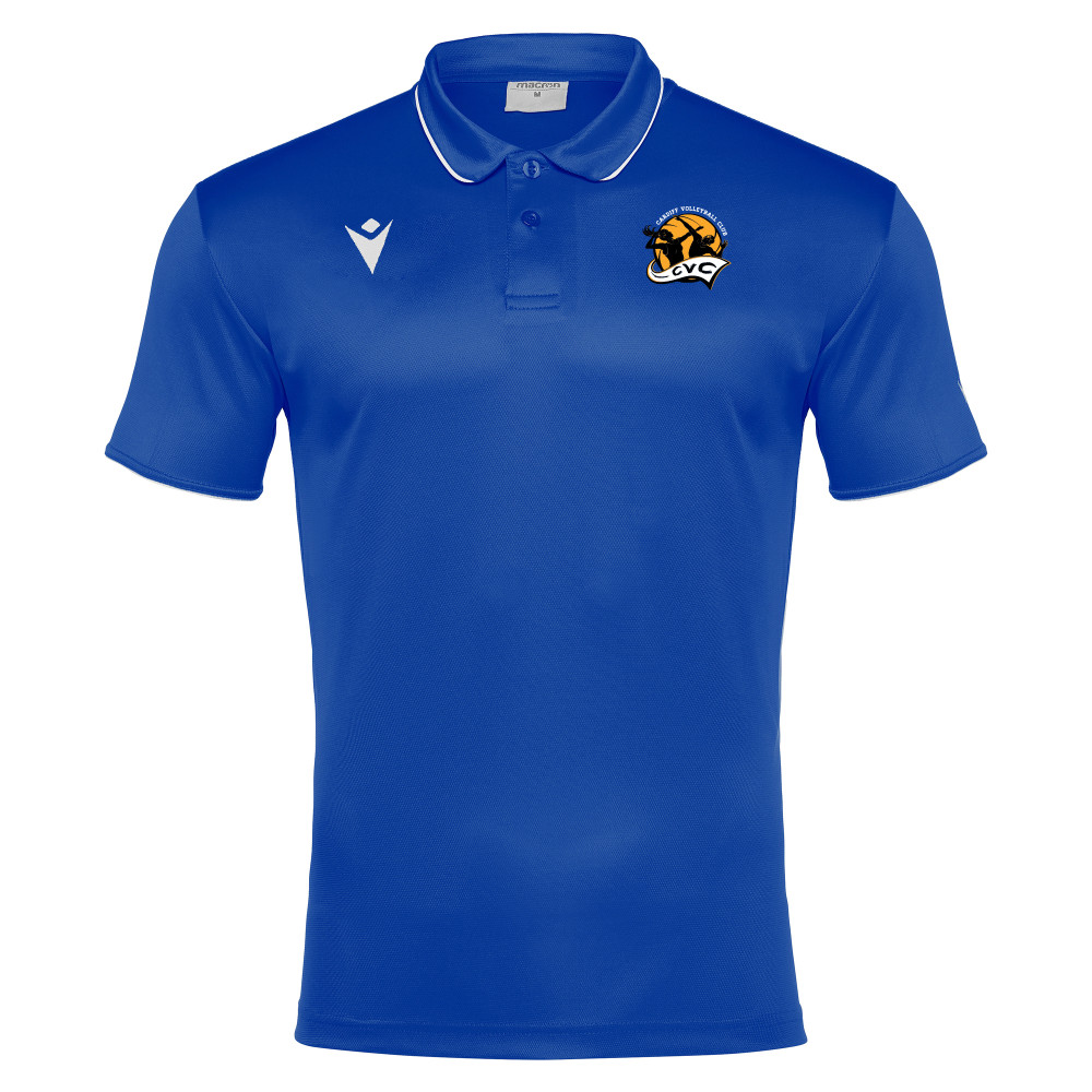 Cardiff Volleyball Club - DRACO polo (Royal Blue)