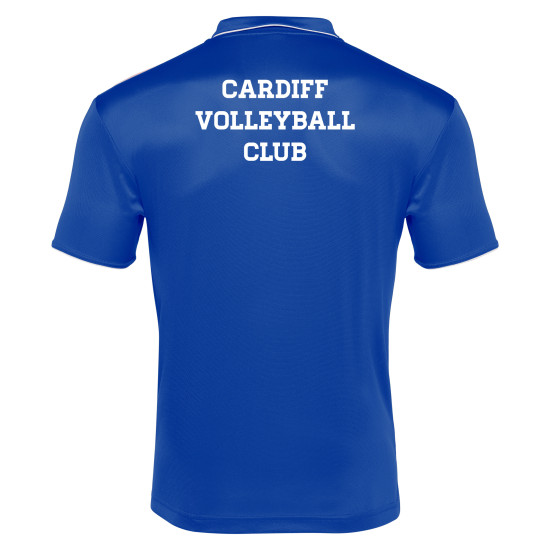 Cardiff Volleyball Club - DRACO polo (Royal Blue)