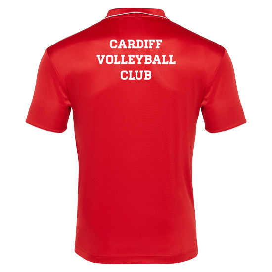 Cardiff Volleyball Club - DRACO polo (Red)