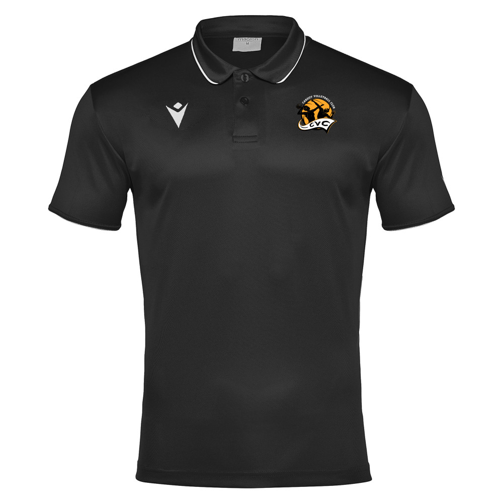 Cardiff Volleyball Club - DRACO polo (Black)