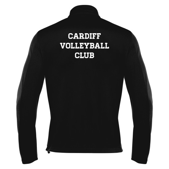 Cardiff Volleyball Club - NEMESIS full zip top (Black)