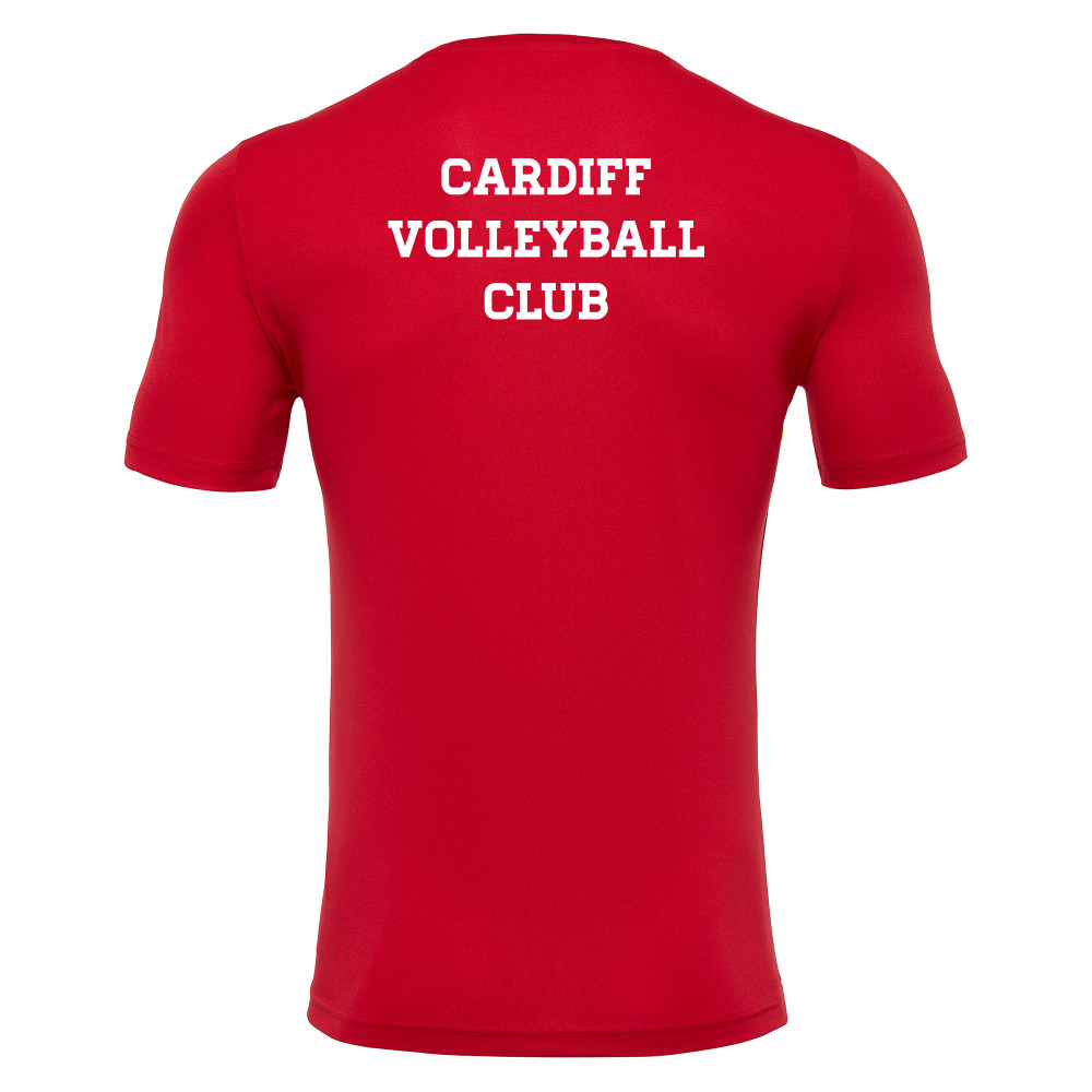 Cardiff Volleyball Club - RIGEL HERO shirt (Red)
