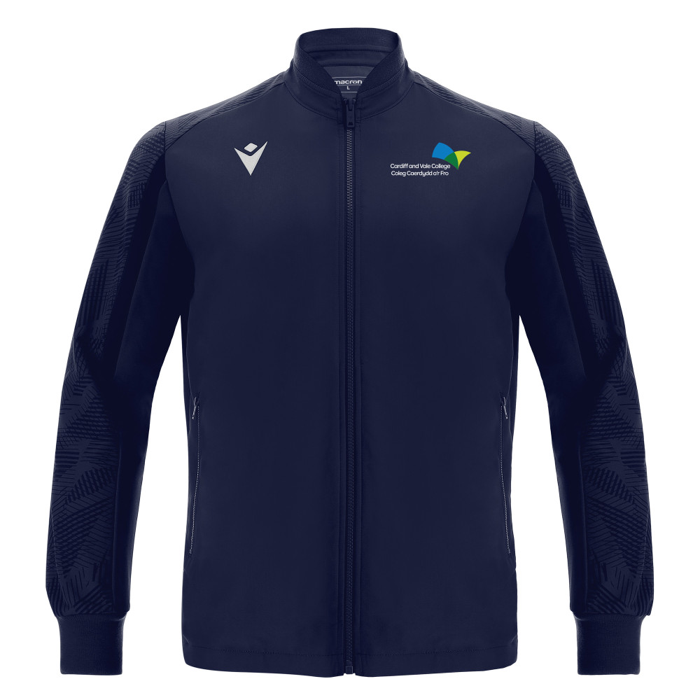 CAVC Basketball - ACHILLES microfiber full zip top (Navy)