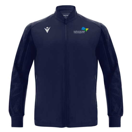 CAVC Basketball - ACHILLES microfiber full zip top (Navy)