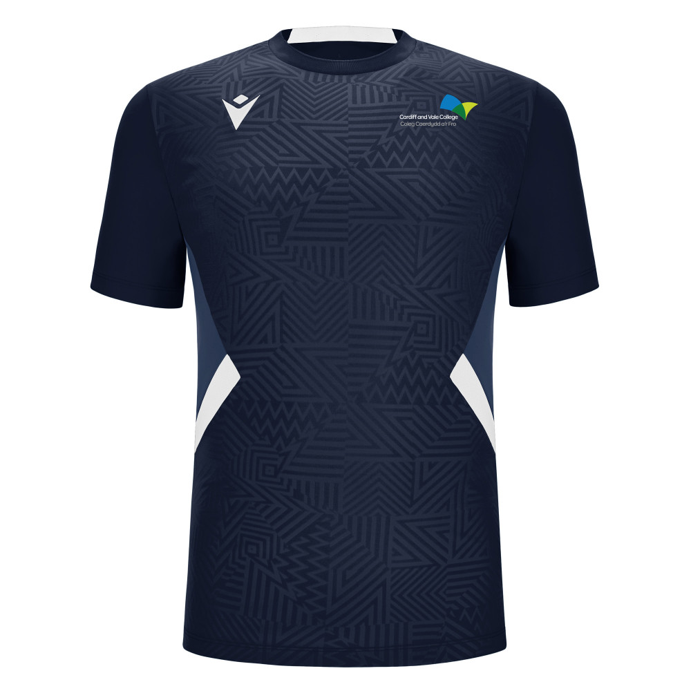 CAVC Netball - SHEDIR shirt (Navy/White)