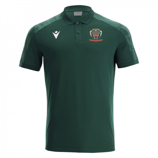 Cefn Coed RFC - ROCK polo (Bottle Green)