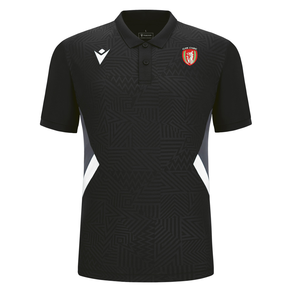 Clwb Cymric - RAP polo (Black)