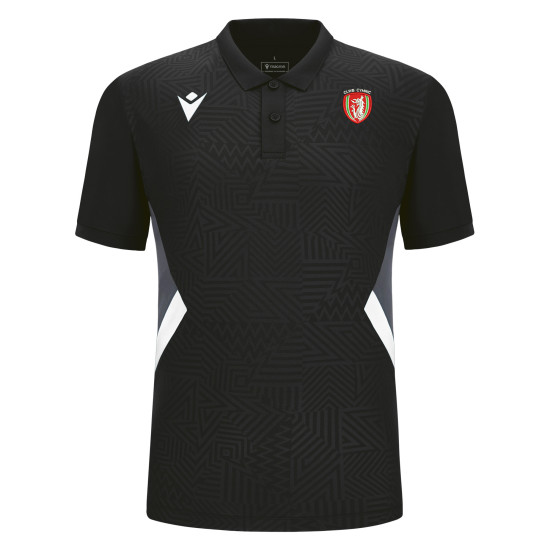 Clwb Cymric - RAP polo (Black)