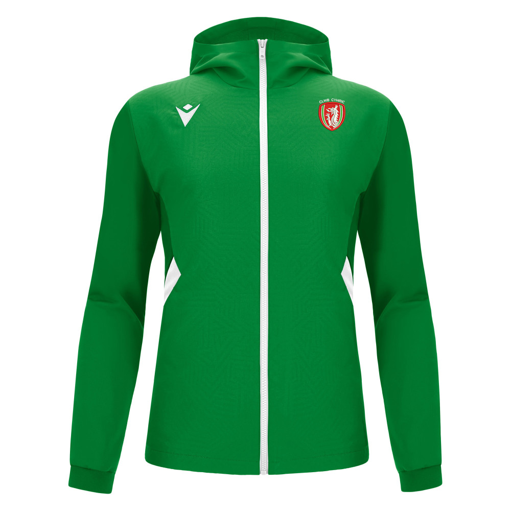 Clwb Cymric - TIAMAT microfiber full zip hoody (Green)