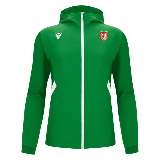 Clwb Cymric - TIAMAT microfiber full zip hoody (Green)