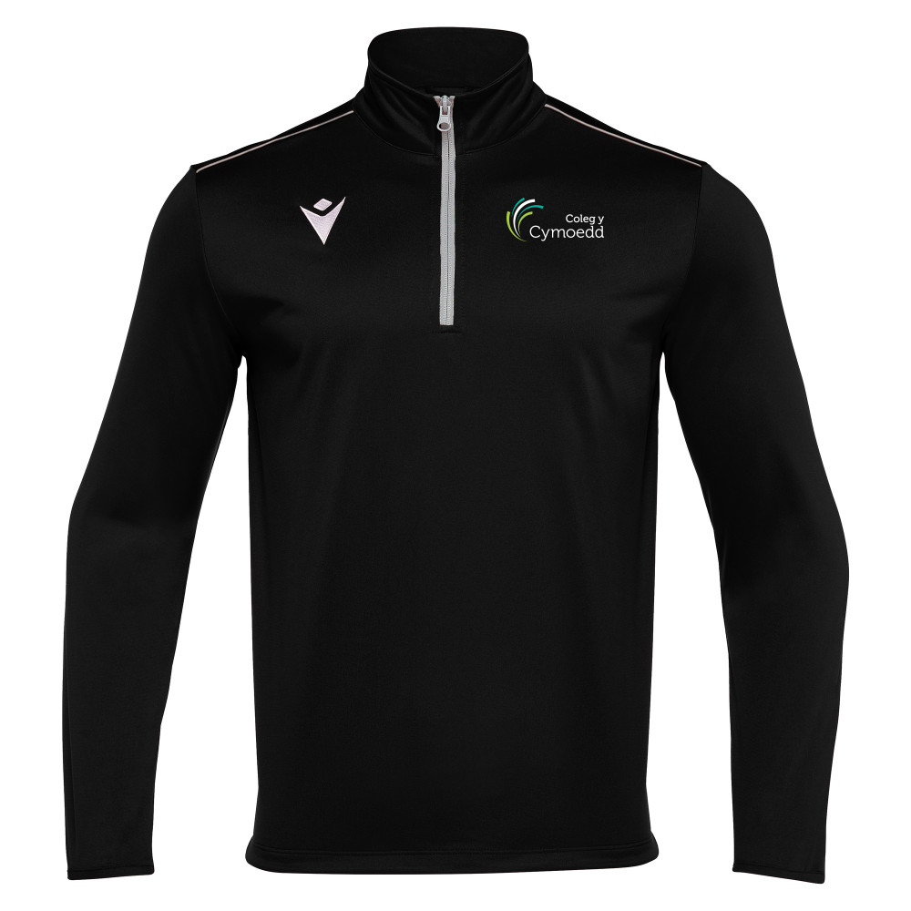 Nantgarw - HAVEL 1/4 zip top (Black)