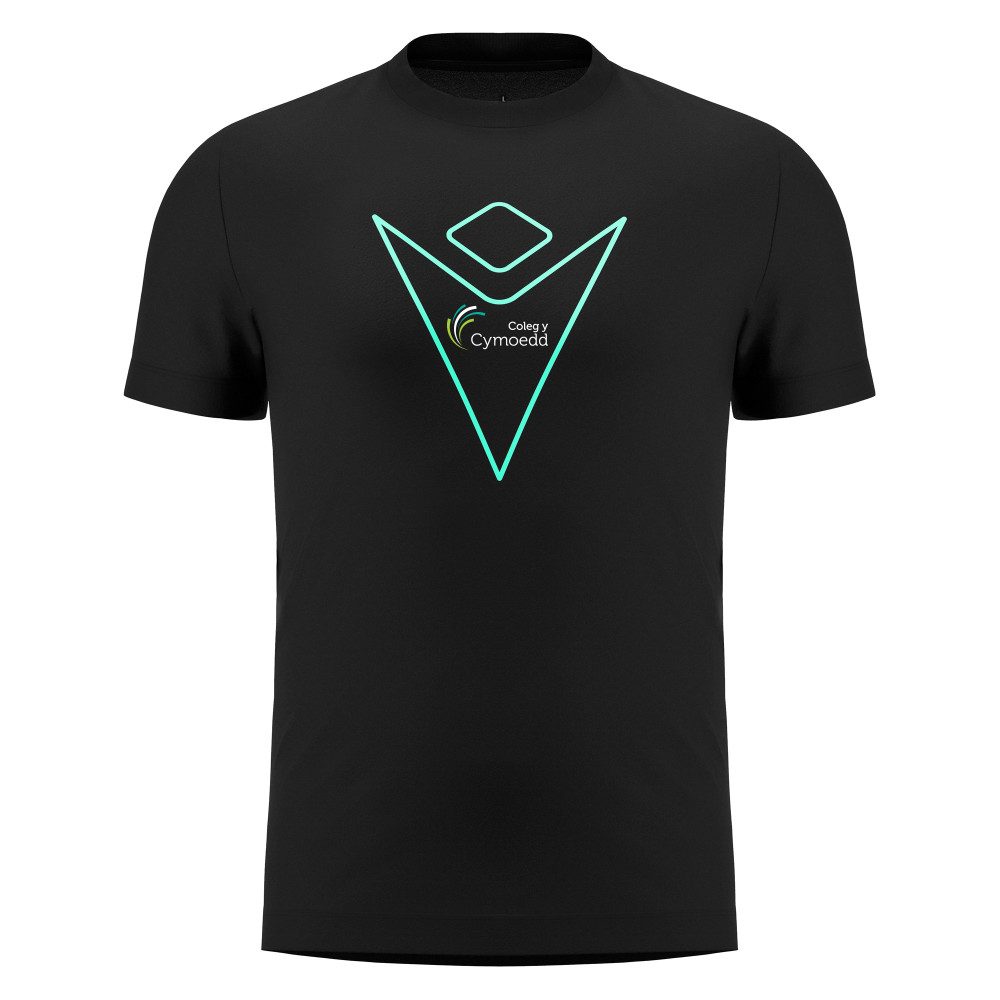 Ystrad Mynach Rugby League - GADREEL ECO T-shirt  (Black)