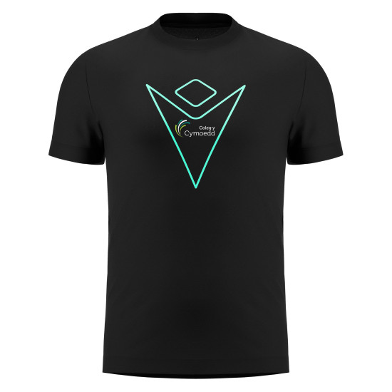 Ystrad Mynach Rugby League - GADREEL ECO T-shirt  (Black)