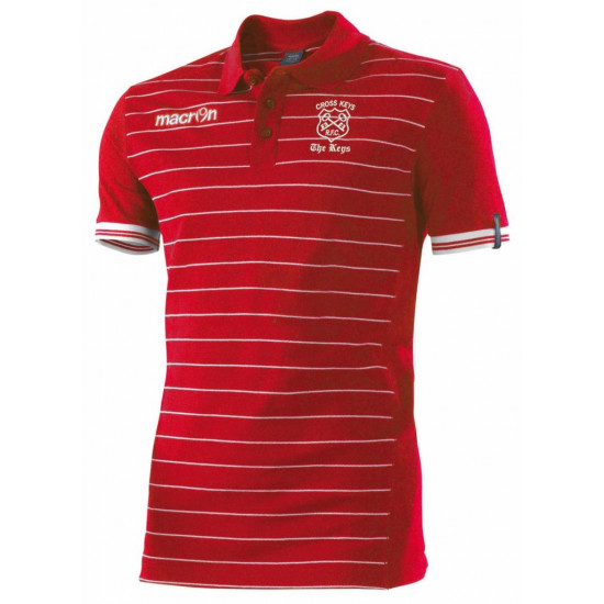 Cross Keys RFC - Jungle Polo (Red) Kids