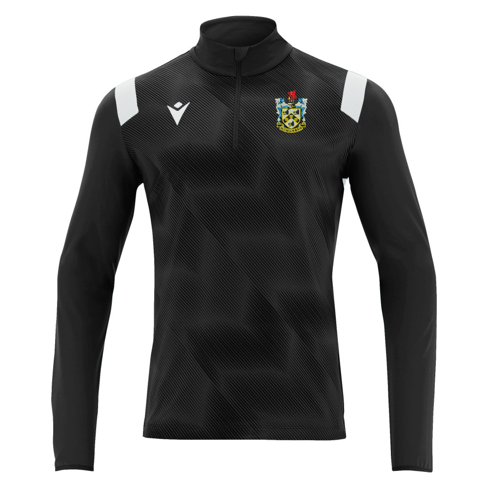 Cwmtwerch RFC - PURUS 1/4 zip top (Black)