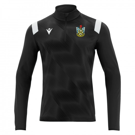 Cwmtwerch RFC - PURUS 1/4 zip top (Black)