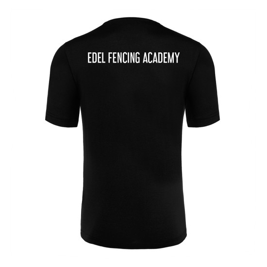 Edel Fencing Academy - BOOST ECO shirt ( Black)