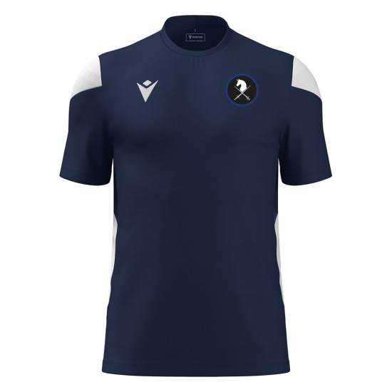 Edel Fencing Academy - POLIS shirt ( Navy &White)