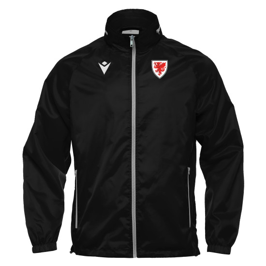FAW Referee - PRAIA HERO full zip windbreaker (Black)