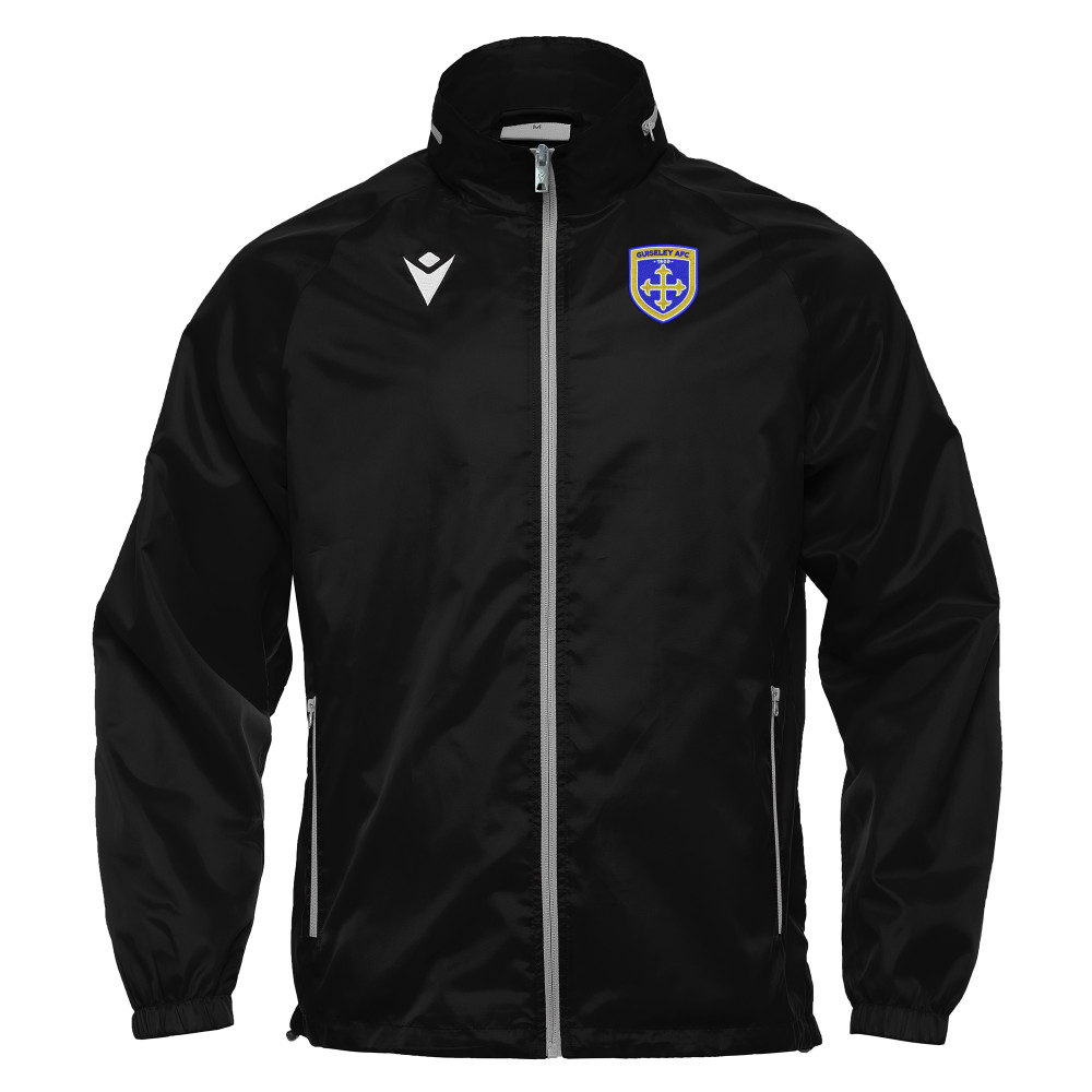 Guiseley AFC - PRAIA HERO full zip windbreaker (Black)