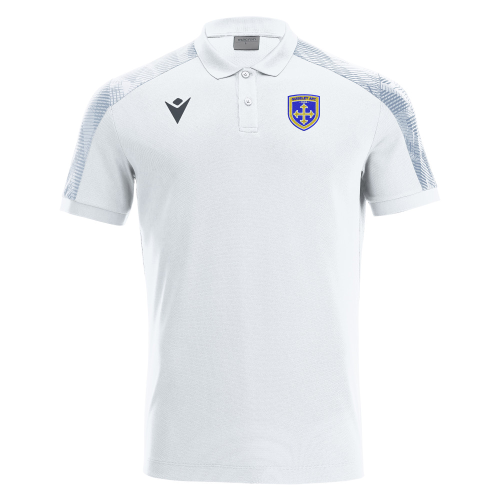 Guiseley Academy - STAFF ROCK polo (White) Kids