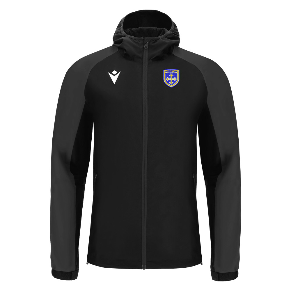Guiseley AFC - ALPS waterproof jacket (Black) Kids