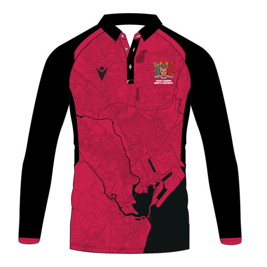 Mens Cricket - HUTTON Match Day Shirt (Long Sleeve) - CUTOFF 15/03